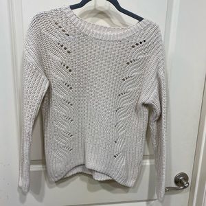 Thick knit gap sweater